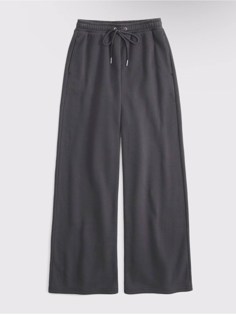 Abercrombie & Fitch High Rise Sunday Wide Leg Sweatpants LONG length - Picture 5 of 9